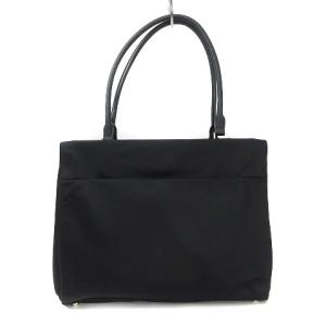 kate spade new york トートバッグ スクエア ロゴ 裏ストライプ ブラック