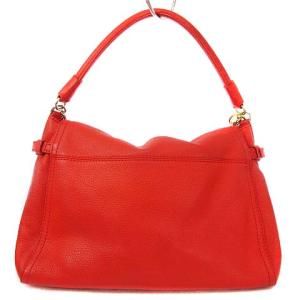 kate spade new york 2WAY ショルダーバッグ ストラップ付き レザー ロゴ コーラルレッド 鞄 SM0