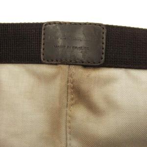 Hervé Chapelier トートバッグ コーデュラ舟型 L ナイロン ベージュ系 ダークブラウン