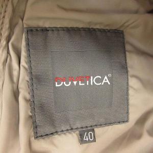 DUVETICA ダウンジャケット フード ジップアップ ナイロン ベージュ系  40