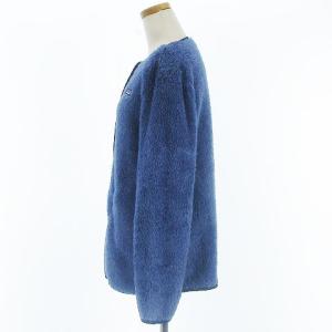 Patagonia 21AW ガールズ ロス ガトス ファージャケット カーディガン ノーカラー ボア 65440FA21 ブルー XXL