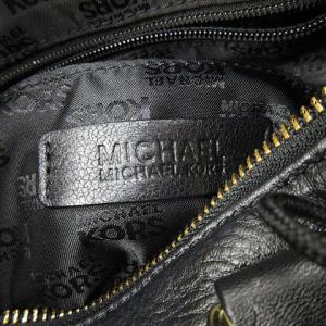 MICHAEL KORS 2WAY ハンドバッグ ショルダーバッグ ロゴ レザー ブラック