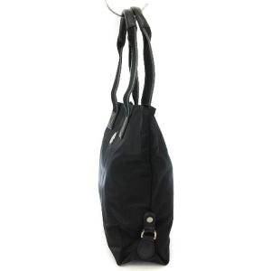 Orobianco トートバッグ ナイロン ロゴ 黒