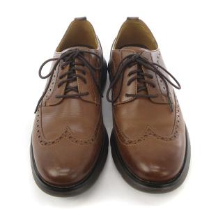 COLE HAAN C34524 ZERO GRAND オムニ ウィングチップオックスフォード シューズ ブラウン