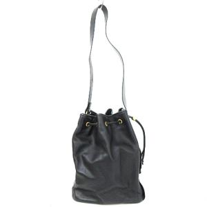 Longchamp ショルダーバッグ ワンショルダー 肩掛け レザー フランス製 ブラック SM0