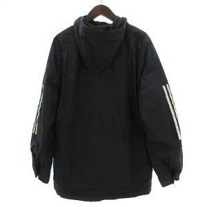 adidas 20AW MMHSWDHB ジャケット 中綿 フード ジップアップ GE0367 ブラック XL