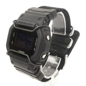 CASIO G-SHOCK 腕時計 DW-5600BBN クオーツ デジタル ミリタリーブラック