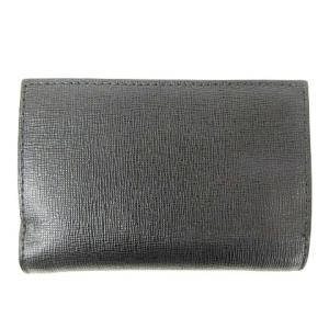 FURLA バビロン ONYX 三つ折り財布 レザー ミニ ブラック