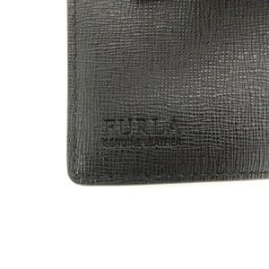 FURLA バビロン ONYX 三つ折り財布 レザー ミニ ブラック