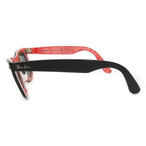 Ray-Ban ウェイファーラー WAYFARER サングラス ウェリントン RB2140-A 1016 5022 黒 赤 ブラック レッド