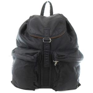 吉田カバン タンカー リュックサック バックパック ロゴ ワッペン ワンポイント ブラック