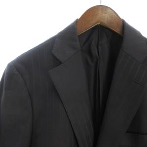 TOMORROWLAND エルメネジルドゼニア セットアップ スーツ テーラード ジャケット シングル スラックス パンツ センターベント 総裏 ウール