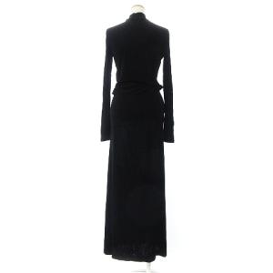 ISSEY MIYAKE セットアップ ハイネック カットソー タイト スカート ロング ブラック L