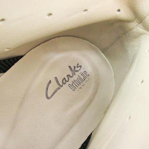 Clarks OrthoLite スニーカー ハイカット ワラビーブーツ レザー ナイロン ブラック 9G