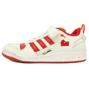 adidas Originals Forum Home Alone スニーカー ローカット ライン ロゴ GZ4378 ホワイト レッド