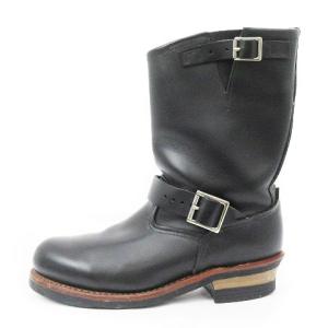 RED WING 2268 エンジニアブーツ レザー 8 1/2D 黒