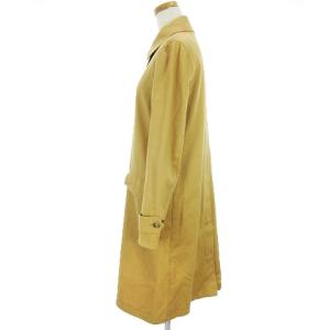 RALPH LAUREN ステンカラーコート ジャケット ロング 比翼 コットンツイル 無地 ベージュ 11 アウター SM0
