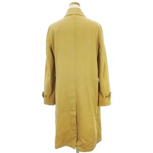 RALPH LAUREN ステンカラーコート ジャケット ロング 比翼 コットンツイル 無地 ベージュ 11 アウター SM0