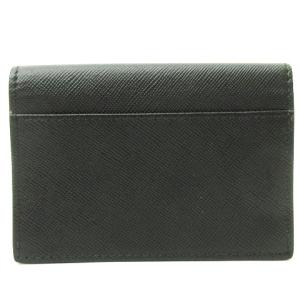 Montblanc 美品 カードケース 名刺入れ ホワイトスター サフィアーノレザー MB128590 ブラック SM0 AA