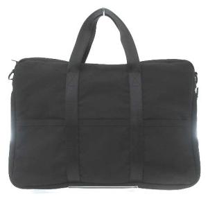 PORTER テンション ビジネスバッグ コーデュラ ロゴ ワッペン ワンポイント ブラック