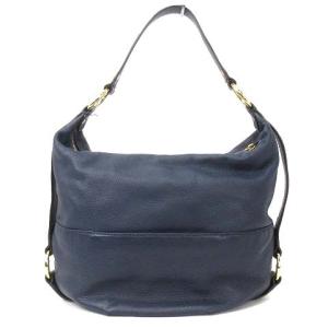 MICHAEL Michael Kors ワンショルダー バッグ 肩掛け レザー ロゴ 装飾 ワンポイント ネイビー