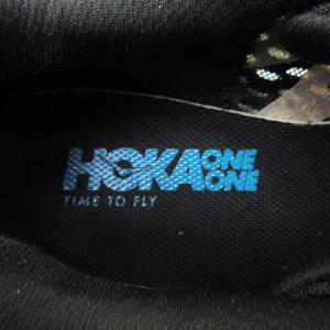 HOKA ONE ONE RINCON スニーカー ローカット ランニング メッシュ F27219K ブラック イエロー 26.5