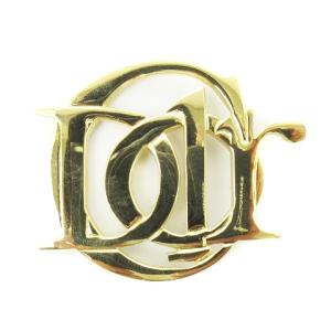 ピンブローチ バッジ ロゴ ゴールドカラー