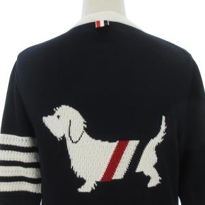 THOM BROWNE 21SS HECTOR ダイアゴナルストライプアイコン ショートスリーブ ワンピース ニット