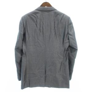 Theory テーラードジャケット ブレザー シングル 2B ウール シルク混 グレー 42 SM0