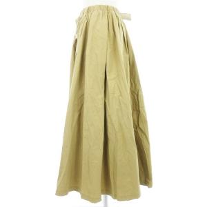 GRAMiCCi 19SS スカート ロング GLSK-19S823 ボリューム フレア ベージュ F SM0