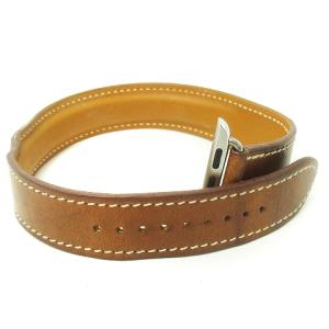 HERMES ドゥブルトゥール フォーヴ アップルウォッチ Apple Watch 純正ベルト レザー 38mm ブラウン