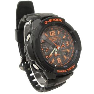 CASIO G-SHOCK GRAVITYMASTER スカイコックピット 電波ソーラー 腕時計 クオーツ GW-3000B ブラック