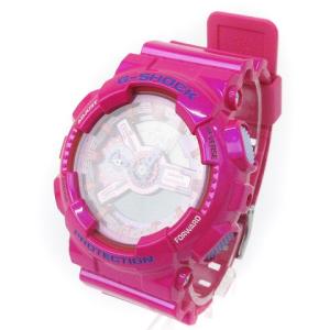 CASIO G-SHOCK Crazy Colors 腕時計 アナデジ クオーツ ビッグフェイス GA-110MC ピンク