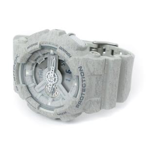 CASIO G-SHOCK ヘザード カラー シリーズ 腕時計 クオーツ アナデジ GA-110HT グレー