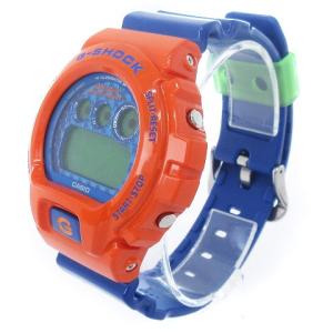 CASIO G-SHOCK クレイジーカラーズ 腕時計 DW-6900SC デジタル クオーツ オレンジ ブルー
