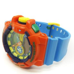 CASIO G-SHOCK Hyper Colors 腕時計 アナデジ GA-400-4AJF オレンジ 青 