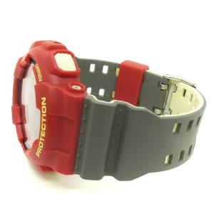 CASIO G-SHOCK ノーコンプライ マーロック 腕時計 デジタル GD-120NC 赤 レッド グレー アイボリー ウォッチ SM0
