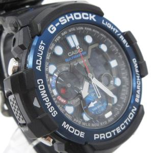 CASIO G-SHOCK GULFMASTER 腕時計 アナログ クオーツ クロノグラフ GN-1000B ブラック