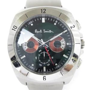 ディスクアイズ 腕時計 クロノグラフ アナログ クォーツ J524-S066662 シルバーカラー グリーン系 ウォッチ SM0