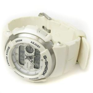 CASIO G-SHOCK G-SPIKE 腕時計 アナデジ クォーツ G-300LV ホワイト