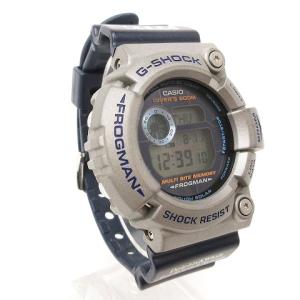CASIO G-SHOCK GW-200K FROGMAN 腕時計 デジタル タフソーラー クオーツ シルバー ネイビー