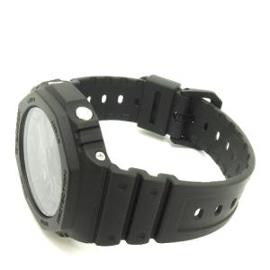 CASIO G-SHOCK 腕時計 八角形フォルム 電波 タフソーラー アナデジ GA-B2100-1A1JF ブラック