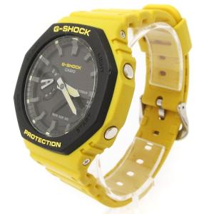 CASIO G-SHOCK 腕時計 アナデジ クオーツ カーボンコアガード GA-2110SU イエロー