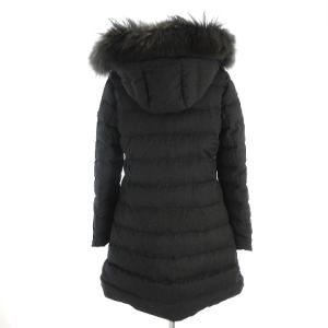 TATRAS LTA19A4571 LAVIANA ダウンコート リアルファー 03 黒