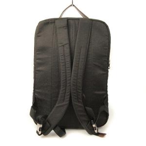 Orobianco リュック バックパック デイパック スクエア ダークブラウン