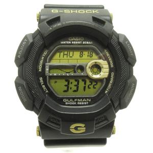 CASIO G-SHOCK 25周年記念 Gulfman 腕時計 デジタル ショックレジスト G-9125A-1JF Dawn Black