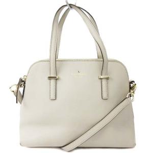 2WAY ハンドバッグ ショルダーバッグ 斜め掛け 牛革 レザー グレージュ