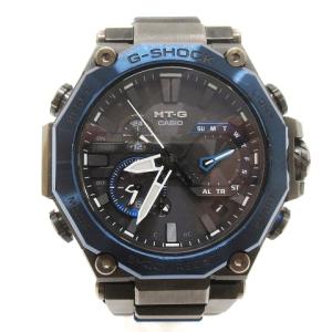 CASIO G-SHOCK MTG-B2000B-1A2JF 腕時計 電波ソーラー スマホリンク アナログ 青