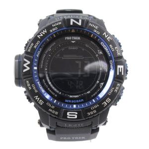 CASIO PRO TREK 腕時計 デジタル PRW-3500Y 電波 タフソーラー ブラック ブルー
