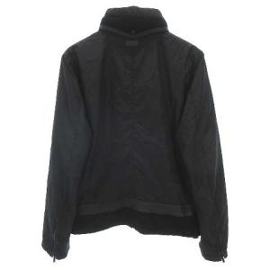 EMPORIO ARMANI MATT KINE ブルゾン ジャケット 中綿 ジップアップ 長袖 スタンドカラー ブラック